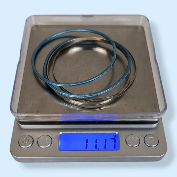 (2/$20) Set of 4 Thin Metal Bangle Bracelets - Picture 4 of 4